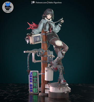 Jane Doe - Unpainted | Unassembled 3D printed Resin Model Kit