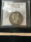 1895 O   USA, Barber Head, Half Dollar......