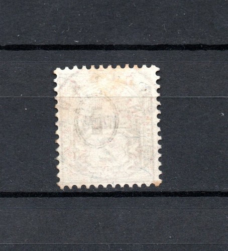 Schweiz 1882 Freimarke 50 luxus gebraucht Zollbruk - Picture 2 of 2