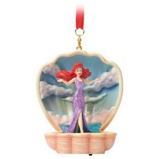 Ariel Light-Up Living Magic Sketchbook Ornament   The Little Mermaid
