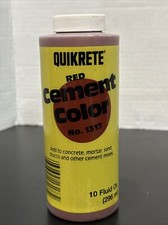 Quikrete Red 10 Oz. Liquid Cement Color 1317 Quikrete 1317 10 Oz. Driveway Walk