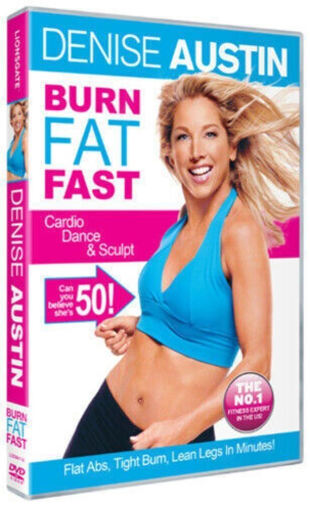 Denise Austin - Fat-Burning Dance Mix DVD Exercise & Fitness