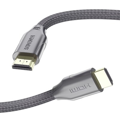  8K HDMI Cable 7.2FT/2.2M, 8K@60Hz/4K@120Hz High-Speed 60HZ 48Gbps eARC -F1