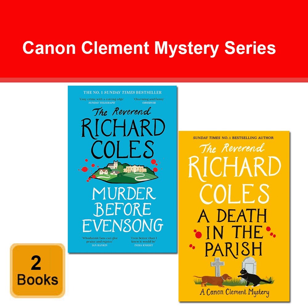 Canon Clement Mystery Series 2 Books Collection Set by Reverend Richard Coles