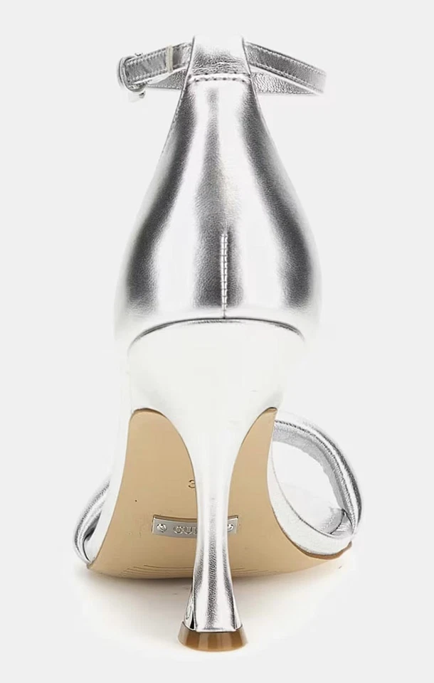 Sandali Guess "Kabecka" FLPKAB-LEM03 scarpe donna argento - Immagine 4 di 4