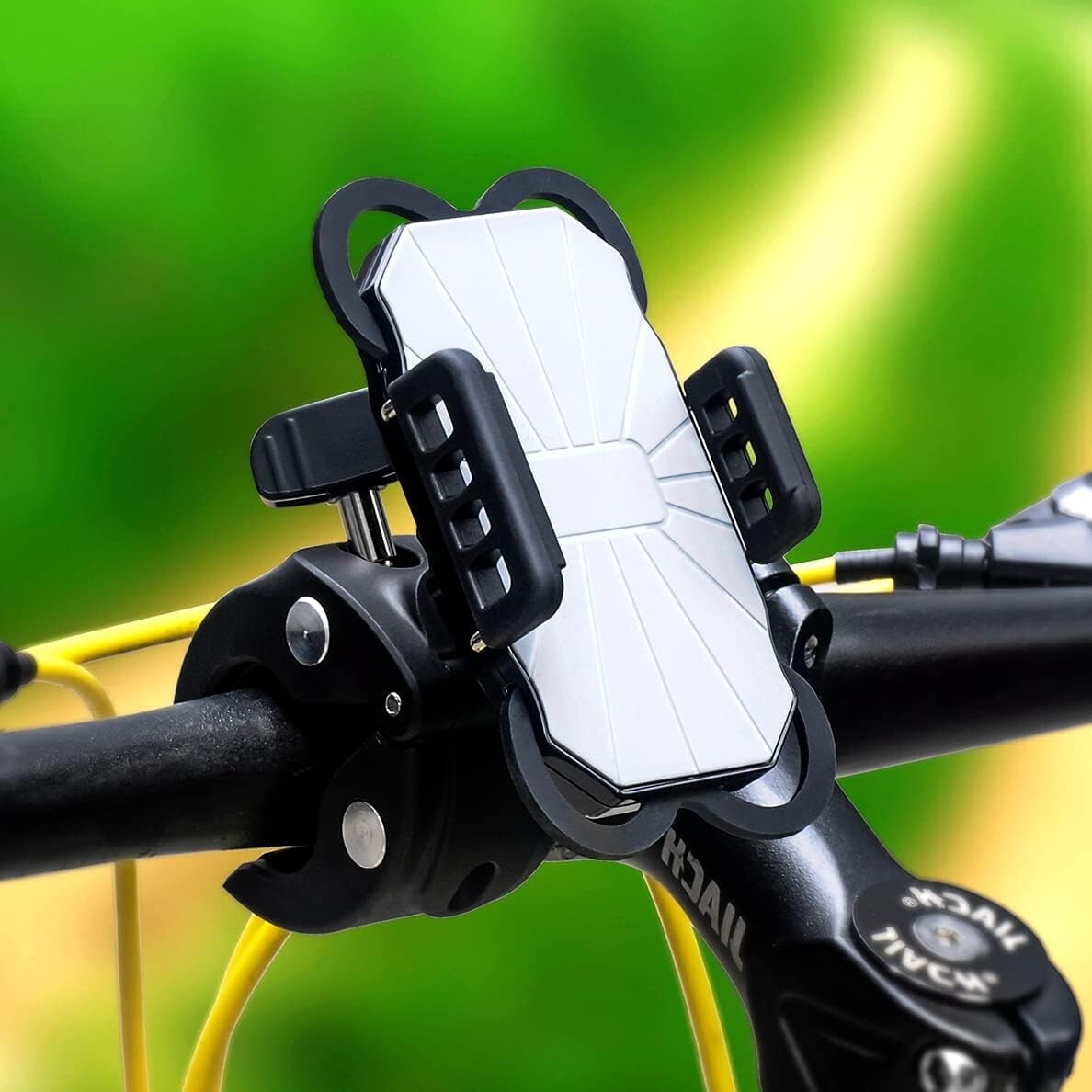 Universal Cell Phone Holder - Adjustable Clamp - Fits Most Smart Phones