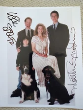Autographed 8x10 photos Eric Stoltz, Nancy Travis, Matthew Modine. Fluke