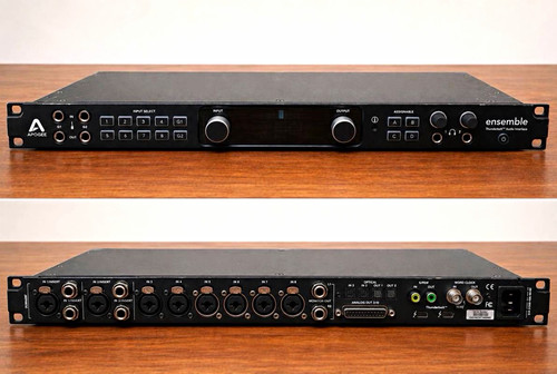Apogee Ensemble Thunderbolt Audio Interface w/ Rack Ears & Power Cable