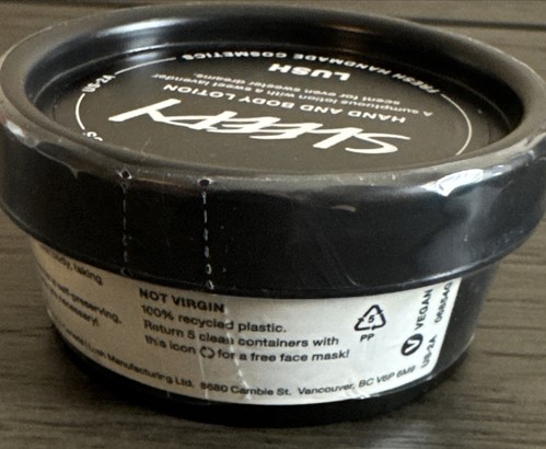 Lush Sleepy Body Lotion 1,5 oz nuovo sigillato in fabbrica - Foto 4 di 5