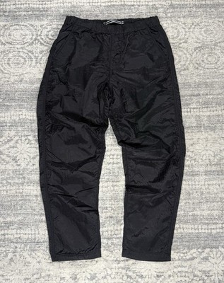 Stone Island Authentic Nylon Metal Pants Double Layer Size 32 Type RE Black