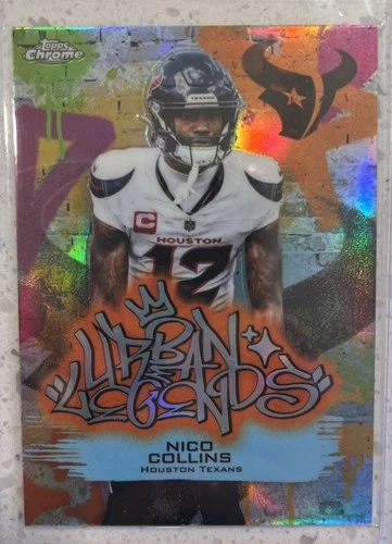 2025 Topps Chrome Nico Collins Base (RAW)