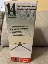 Goliath Welded Steel Christmas Tree Stand for Artificial Trees 8 to 14 Foot NEW