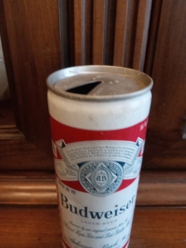 Budweiser 16 Ounce Aluminum Vintage Beer Can - Picture 4 of 9