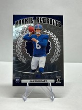 2025 Panini Donruss Optic Jaxson Dart Rookie Recruits rookie football card