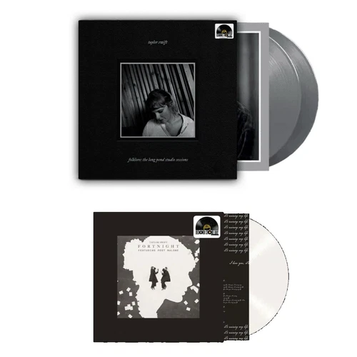 Taylor Swift RSD Bundle Rare LTD:  2x 12" Folklore LPSS 2023 + 7" Fortnight 2025