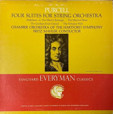 Henry Purcell : Chamber Orchestra Of The Hartford Symphony, Fritz Mahler, Four S