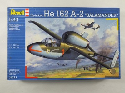 Revell 1:32 Heinkel He 162 A-2 Salamander *unbenutzt, komplett in versiegelter Tüte* 04723