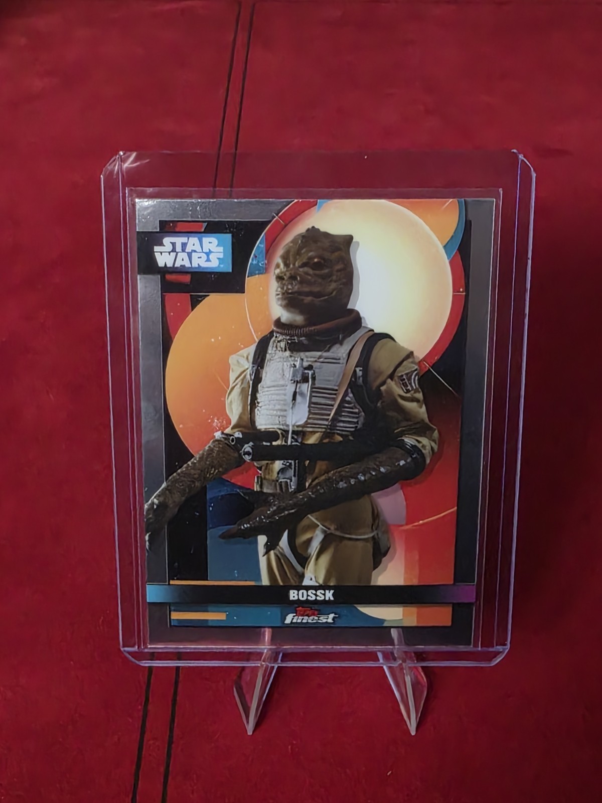 Bossk #F-52 Star Wars 2025 Topps Smugglers Outpost Finest trading card — raw and PSA graded price guide