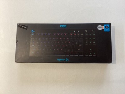 Logitech G PRO Mechanical Gaming Keyboard GX Blue Clicky Switches QWERTZ