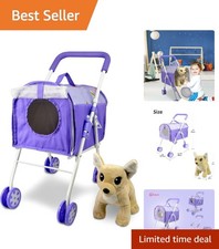 Delightful Dog-Themed Stroller and Puppy Playset for Ages 3-7, Quality Assurance