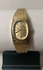 Bulova Accutron Rolled Gold Plated Quartz Womans Watch