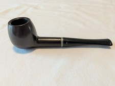 Vintage Medico Black Apollo Smoking Pipe - Estate Pipe - Very Clean Brylon Apple