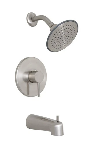 PROFLO PF8830G Orrs Tub and Shower Trim Package - Nickel - Picture 1 of 4