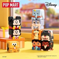 Auténtico Disney Clásicos POP CUBE-1 Serie Caja Ciega Figuras Juguete MINI Muñeca