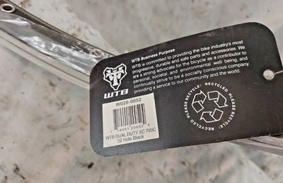WTB Dual Duty XC 700c Road Bike Rim Set 32S Black W0200-0052