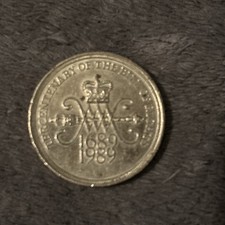 1689-1989 Tercentenary Of The bill Of Rights £2 Two Pound Coin - Circulated