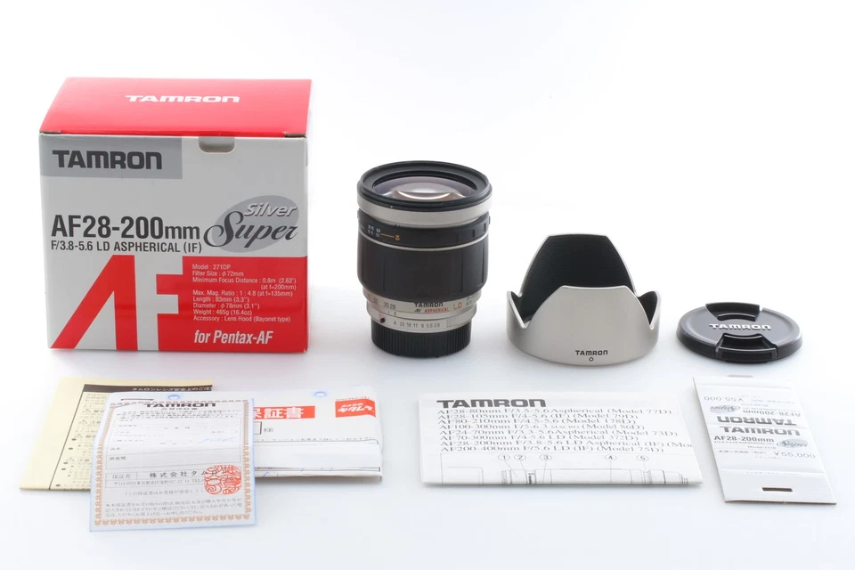 [Near MINT] Tamron AF28-200mm F3.8-5.6 LD Aspherical [IF] For Pentax  From JAPAN - Image 2 of 4