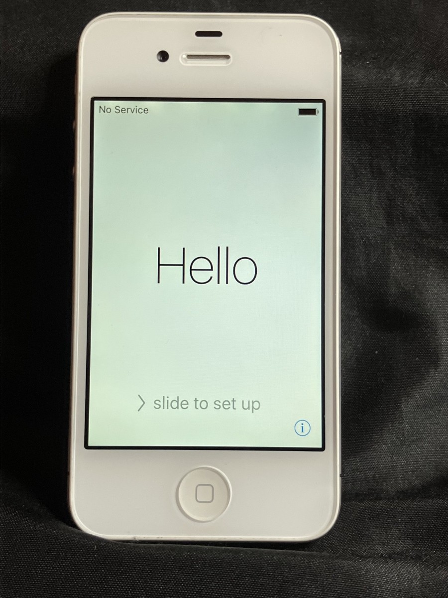 2012 Apple iPhone 4S - 8 GB - White - 3.5