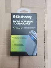 New Skullcandy Fat Stash 2 Portable 20-Watt 10,000 mAh Power Bank Gray