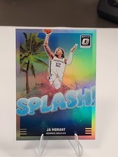 Ja Morant 2024-25 Panini Donruss Optic Splash Silver Prizm RC #15