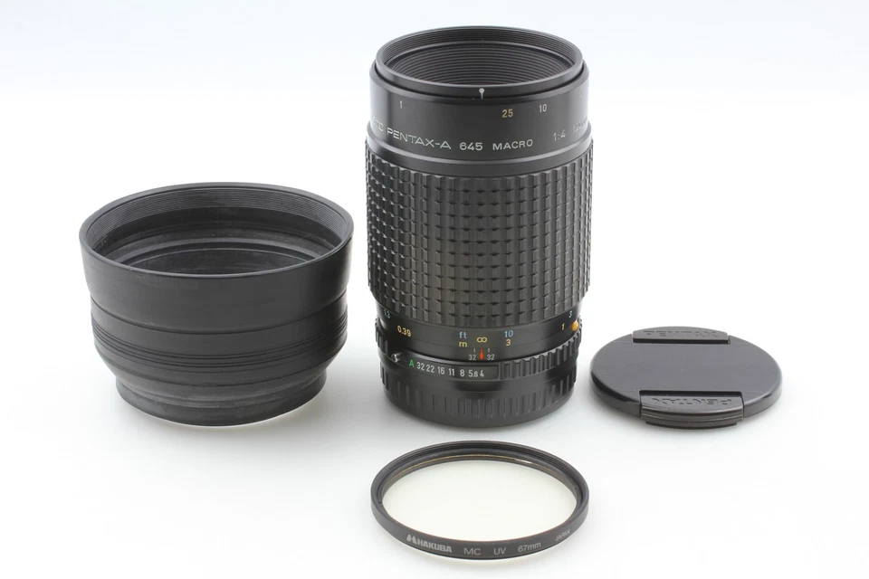 [Top MINT /Hood] SMC Pentax A 645 120mm F4 Macro MF Lens For 645N NII From JAPAN - Image 2 of 4