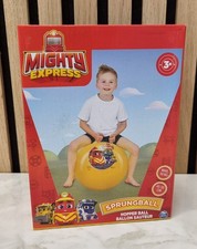 Mighty Express Sprungball Hopper Ball Hüpfball Kinder 45-50cm Gelb Spielzeug NEU