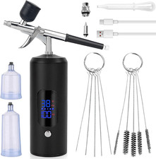 Set Aerografo, Kit Aerografo Con Compressore, Aerografo Portatile USB Ricaricabi