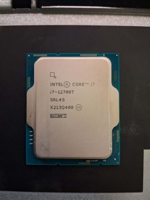 USED Intel Twelve Core i7-12700T CPU Processor LGA1200 i7 12700T