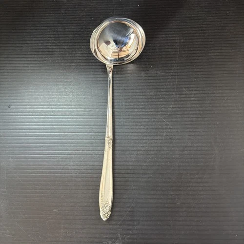Prelude by International Sterling Silver Soup Ladle 10 1/2"  Nice No Mono