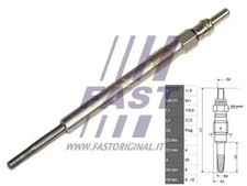 Glühkerze Metall- FT82720 FAST für FIAT LANCIA OPEL SUZUKI ALFA ROMEO FORD