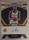2023-24 Panini Prizm Oscar Tshiebwe RC #RP-OTW Rookie Penmanship Auto