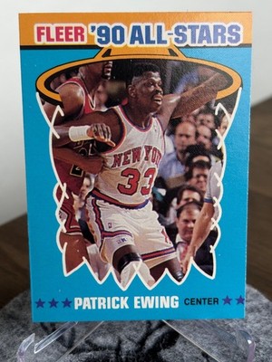   Fleer Basketball 1990   Patrick Ewing **All-Stars #12**