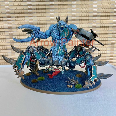Warhammer 40000 AOS painted Nurgle Daemons Soul grinder