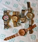 LOT Vintage Watches Wristwatches US Polo Chinese Cat Timex Lanco Swiss Ashley NR