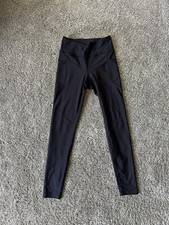 Old Navy Women  s Black Powersoft Leggings Size Medium