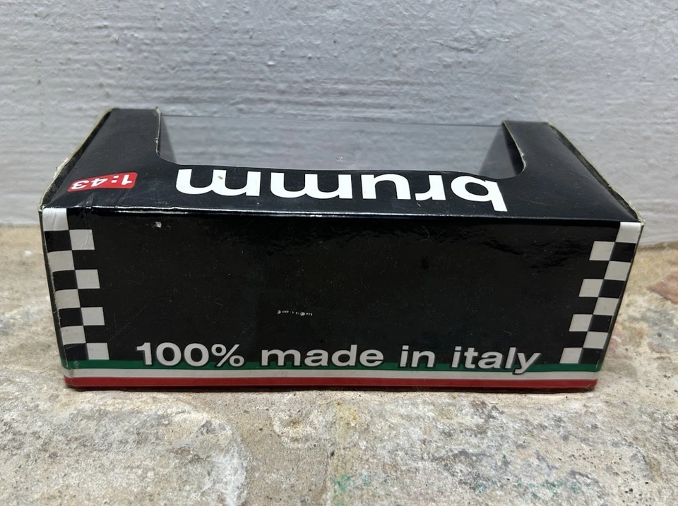 FERRARI 126C2 GP.MONTECARLO 1981 DIDIER PIRONI R368 BRUMM 1/43 - Immagine 4 di 4