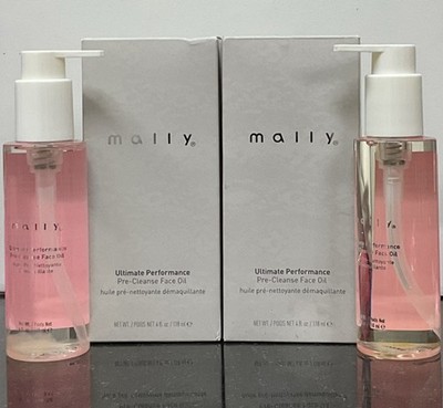 Mally Ultimate Performance Pre Cleanse Face Oil (4oz / 118mL)lot of 2 NEW