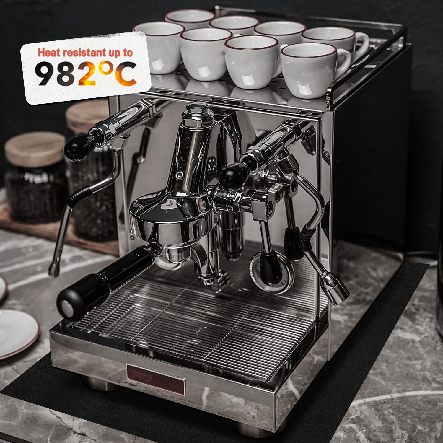 40" Welding Blanket Fireproof Heat Resistant Flame Retardant Fabric Carbon Felt