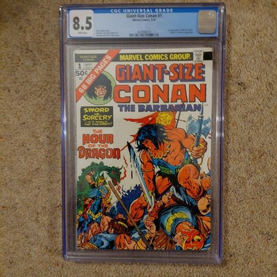 Giant-Size Conan 1 - 1974 - 1st Belit (cameo) - CGC 8.5