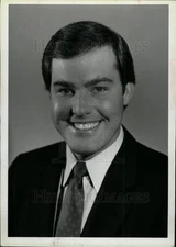 1989 Press Photo Glenn Ray Channel 50 Reporter - dfpd33707